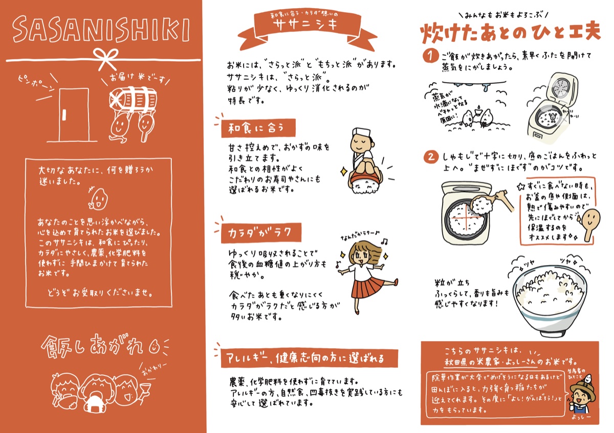 米農家よっしーさん ササニシキ